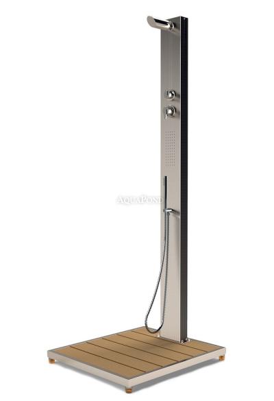 Eichenwald Ideal Shower Malta with hot and cold water and base

