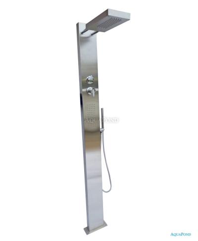 Eichenwald Ideal Shower Elba with hot and cold water and base
