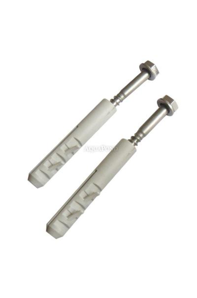 Screw set for fastening