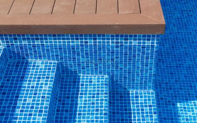 Pool liner Renolit Alkorplan 3000 Persia Blue; 1.65 m width, 1.5 mm, 25 m roll