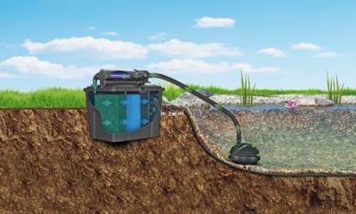 Pontec MultiClear Set 5000 - pond flow-through filter