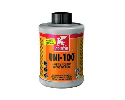 Griffon UNI-100 PVC adhesive with brush 1000 ml