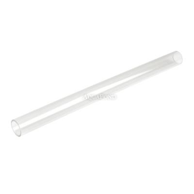 Transparent PVC pipe 32 mm, d=32 mm, wall thickness 2.4 mm, sold by the meter