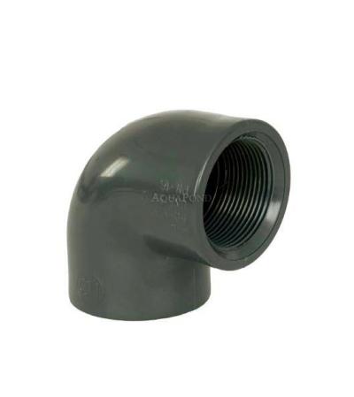 PVC fitting - 90° elbow DN=90 mm x 3