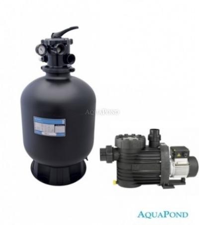 Filtration unit Azur KIT 480 on a base with Bettar Top 8 pump, 8 m³/h, without connecting piping