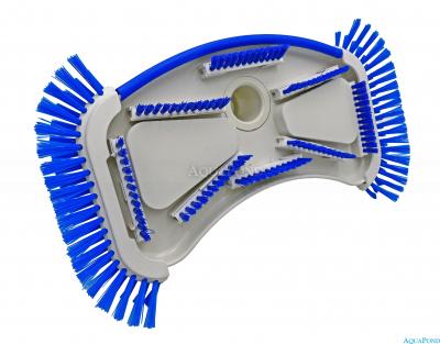 Tête d'aspiration DE LUX 280 mm avec brosses latérales, raccord 32/38 mm