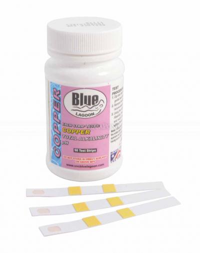 Bandelettes de test Blue Lagoon pour Cu