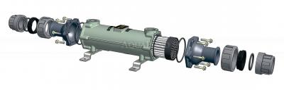 Échangeur de chaleur Bowman Solar Titan 70 kW (pour pompes à chaleur, chauffage solaire)