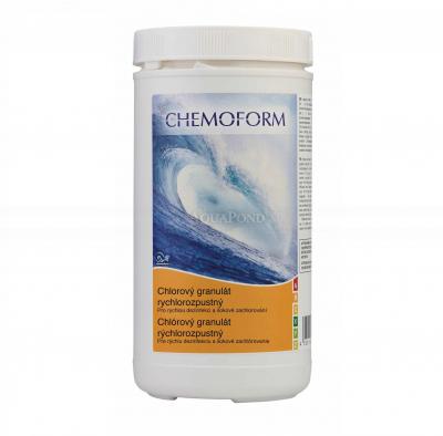 Chemoform granulés de chlore 1 kg, chlore à dissolution rapide