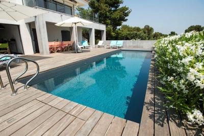 AVfol Master - Gris ; 2,05 m de large, 1,5 mm, rouleau de 25 m - Film de piscine