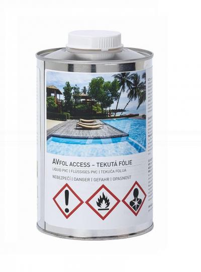 AVFol - film PVC liquide - Gris, 1 kg