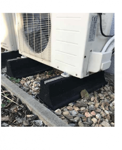 Support de sol en caoutchouc - 600 mm (2 pcs)