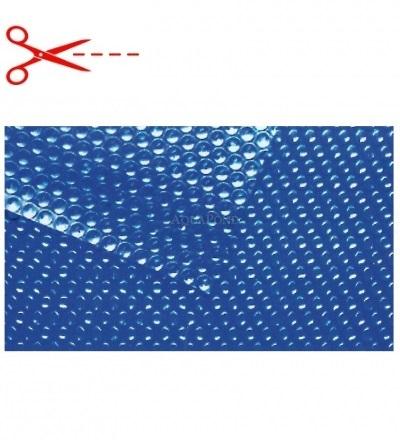 Voile solaire 360 mic, largeur 4 m, couleur bleu, mètre, le prix est au m2