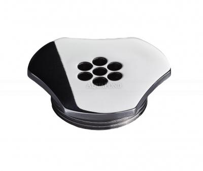 Entrée de la buse VAMILA 7 x 6,8 mm, en acier inoxydable AISI 316, pour piscines en béton