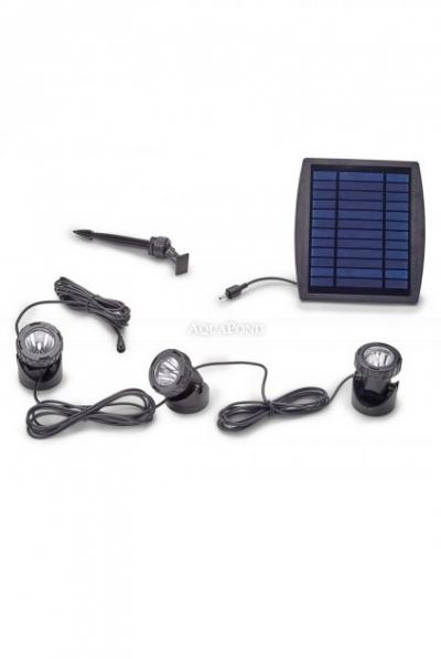 Pontec PondoSolar LED Set 3 - Kit d'éclairage solaire à LED