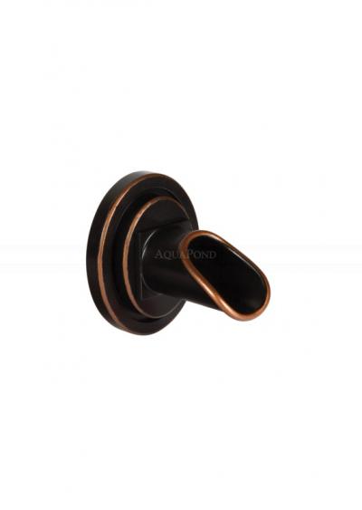 Gargouille sur le mur circulaire en bronze