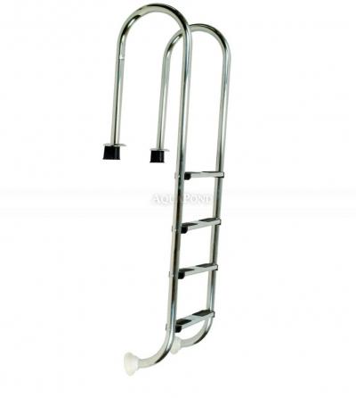 Échelle en acier inoxydable Muro (Slim) 4 marches avec caisson AISI 316