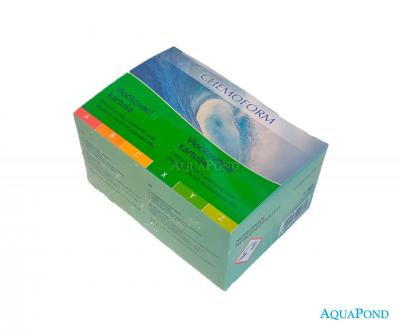 Chemoform cartouches de floculant 8 pcs x 125 g comprimés dans un sachet textile, préparation de floculation pour éliminer les petites impuretés et boues