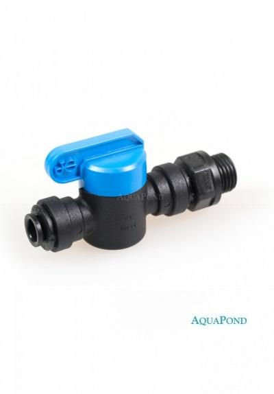 Aseko Raccord d'arrêt, tuyau 1/4" (6,35 mm) / filetage