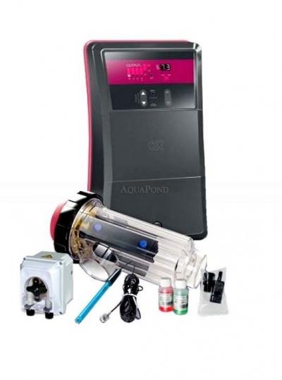 Astralpool Solinator CTX Go Salt 7 pour piscines jusqu'à 30 m3, avec sonde pH et pompe doseuse pH moins