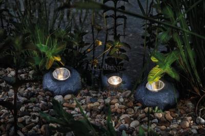 Pontec PondoStar LED Rocklight Set 3 - éclairage de bassin