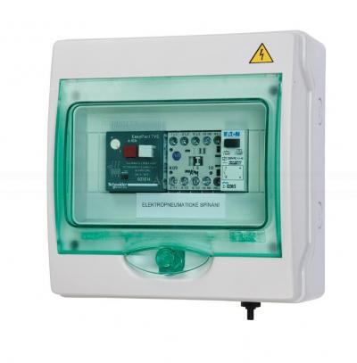 Commande électropneumatique BADU-JET, 6-10A (2,5 - 4,5 kW), 3f