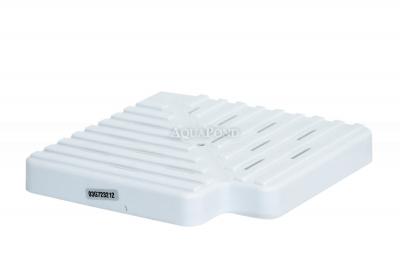 Coin de grille de trop-plein, grille enroulable - 90° (pour piscines rectangulaires) - 196 mm, le prix indiqué est pour 1 grille