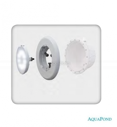 Cadre décoratif LumiPlus FlexiNiche ABS - gris clair (RAL7004)