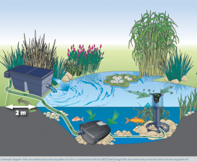 Oase AquaMax Eco Twin 30000 - pompe à filtre