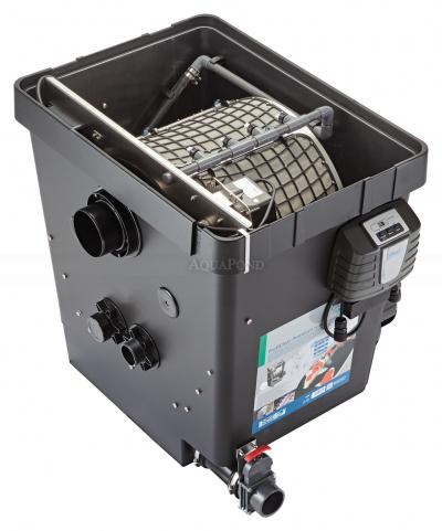 Oase ProfiClear Premium DF-L OC alimenté par pompe - filtre à tambour de bassin - raccord de pompe