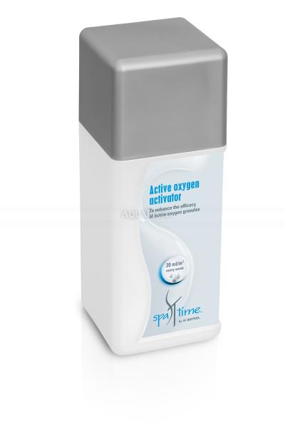 BAYROL Spa Time Activateur d'oxygène actif 1 l, activateur d'oxygène actif