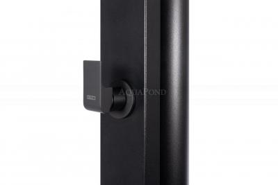 CRM Douche solaire 30 l noir - avec lave-pieds