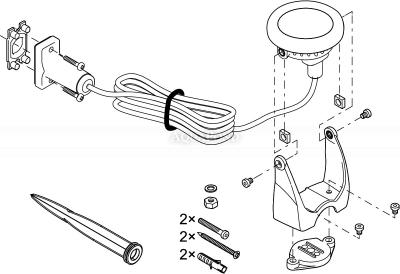Pièces de rechange pour Oase Profilux Garden LED RGB - éclairage de bassin