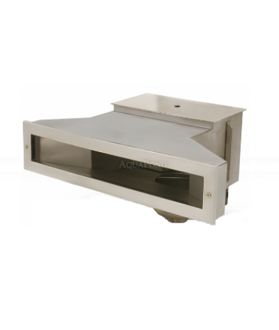 Astralpool Skimmer Slim en acier inoxydable pour piscines en béton, préfabriquées et en aluminium