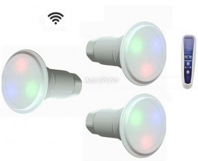 Lampe LED LumiPlus FlexiMini V2 - 12 V AC Lot de 3 lampes, Wifi - avec lumière colorée RVB, pour tous types de piscines