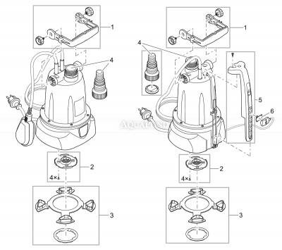 Pièces de rechange pour Oase ProMax ClearDrain 14000 - pompe submersible