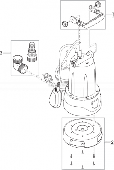 Pièces de rechange pour Oase ProMax MudDrain 20000 - pompe submersible