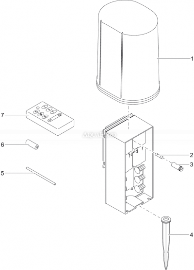 Pièces détachées pour Oase FM-Master 3 - branchement électrique jardin