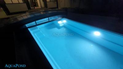 LED-STAR Lampe de piscine LED COB 35W, blanc froid, pour piscines liner, préfabriquées et béton