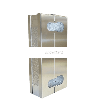 Échangeur de chaleur à plaques D-PWT 75 kW / 55°C brasé