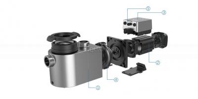Pompe de piscine inverseur iGarden Aquagem INVERPro IP30 avec module Wi-Fi, 0,09 - 1,4 kW 9 - 31 m3/h