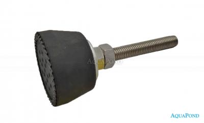 Patin en caoutchouc anti-vibration pour pompe à chaleur