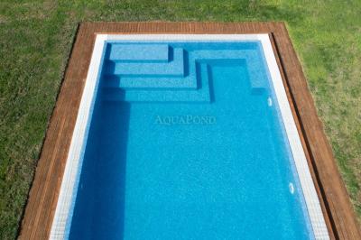 ALKORPLAN ALIVE - Dhyana Blue ; largeur 1,65 m, épaisseur 1,65 mm, au mètre - Revêtement de piscine, prix au m²