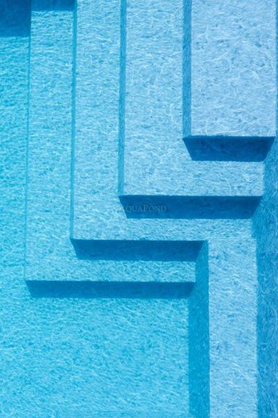 ALKORPLAN ALIVE - Dhyana Blue ; largeur 1,65 m, épaisseur 1,65 mm, au mètre - Revêtement de piscine, prix au m²