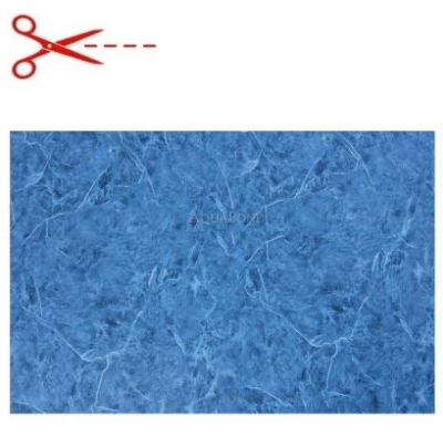ALKORPLAN ALIVE - Dhyana Blue ; largeur 1,65 m, épaisseur 1,65 mm, au mètre - Revêtement de piscine, prix au m²