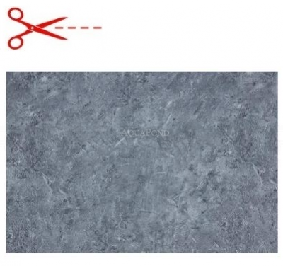 ALKORPLAN ALIVE - Chandra Grey ; largeur 1,65 m, épaisseur 1,65 mm, au mètre - Revêtement de piscine, prix au m²