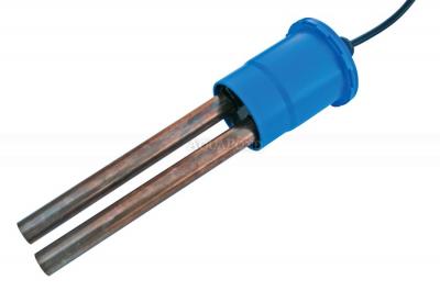 Électrodes à la station de mesure