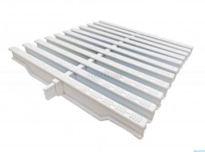 Grille de débordement - Grille en rouleau - largeur 245 mm, hauteur 22 mm (45 pcs/m), le prix est pour 1 morceau de grille
