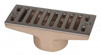 Sortie dans le canal de trop-plein - 160 x 60 mm, raccord 2"