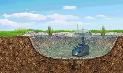 Pontec PondoRell 3000 - système de filtration sous-marine